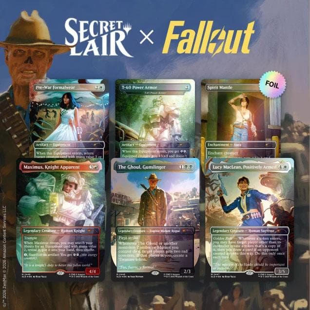 Secret Lair Drop - Secret Lair x Fallout: Beyond Vault 33 - Foil