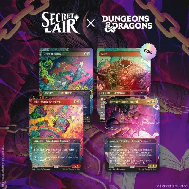 Secret Lair Drop - Secret Lair x Dungeons & Dragons: Shadows Over Baldur's Gate - Foil