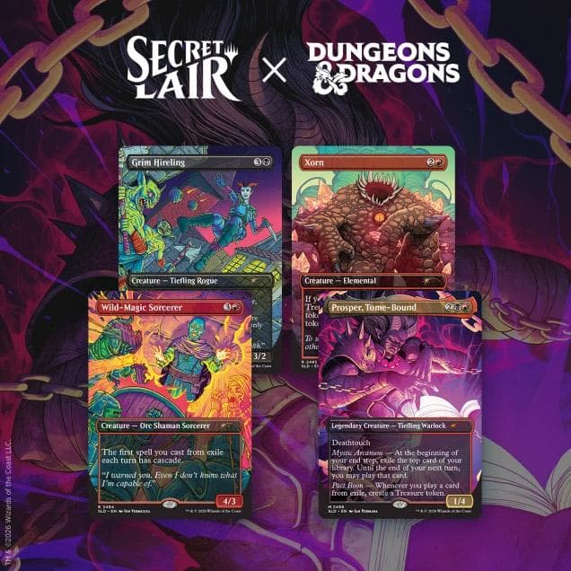Secret Lair Drop - Secret Lair x Dungeons & Dragons: Shadows Over Baldur's Gate - Non-Foil