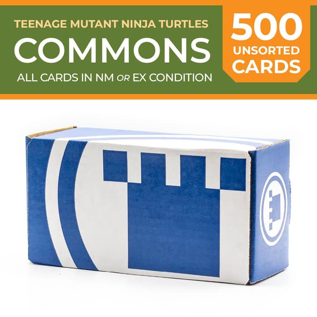 Pure Bulk: Unsorted Commons Teenage Mutant Ninja Turtles (500ct)