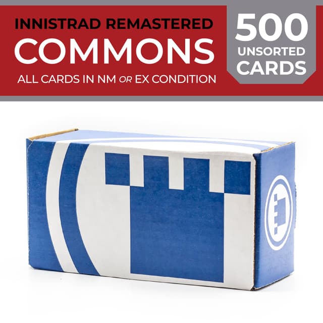 Pure Bulk: Unsorted Commons Innistrad Remastered (500ct)