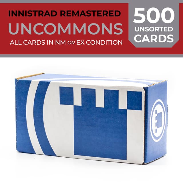 Pure Bulk: Unsorted Uncommons Innistrad Remastered (500ct)