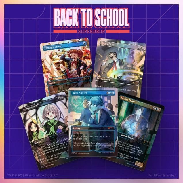 Secret Lair Drop - Maho Gakuin Seishun Hakusho - Foil