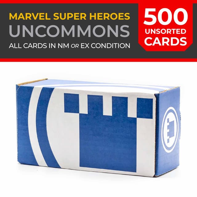 Pure Bulk: Unsorted Uncommons Marvel Super Heroes (500ct)